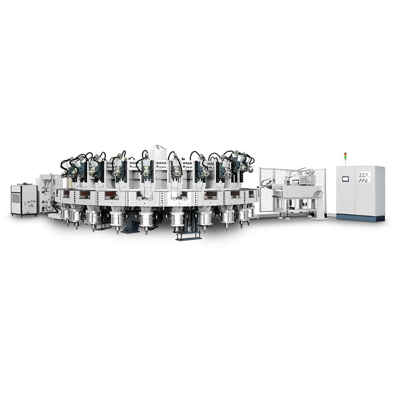 Rubber/Rubber Intelligent Turntable-type Injection Shoe Machine